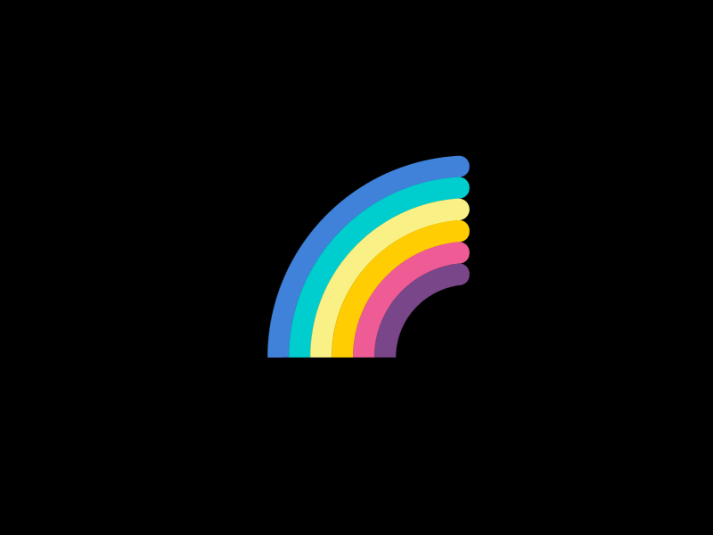 [GIF] - Rainbow emoji