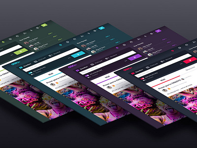 The New ASKfm Web Look - Themes askfm facelift ui ux web design