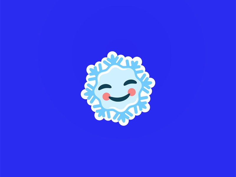 [GIF] - Winter Mood ❄️ askfm emoji icons moods stickers winter