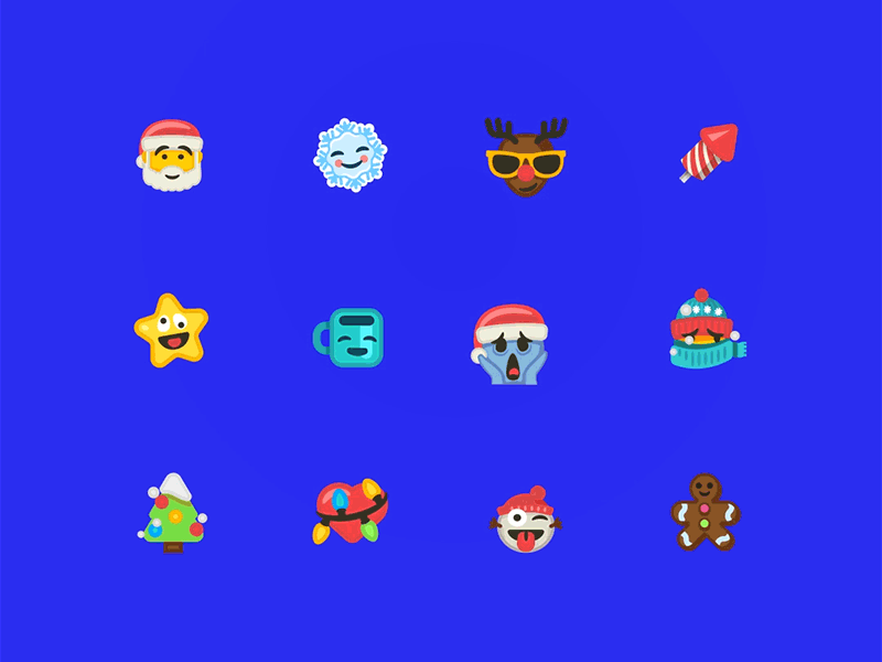 [GIF] - Winter Mood ❄️ askfm emoji icons moods stickers winter