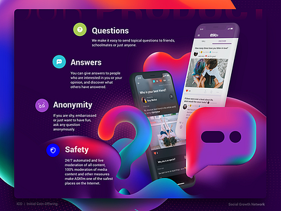 ASKfm.io Website Design 🍭