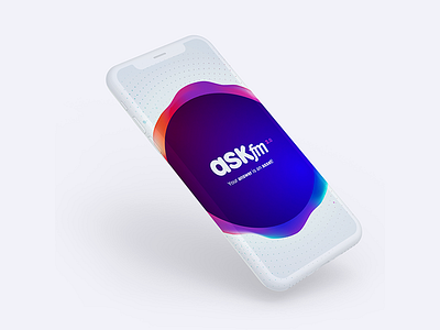 [LOGO] - ASKfm 2.0 branding crypto currency ico logo virtual