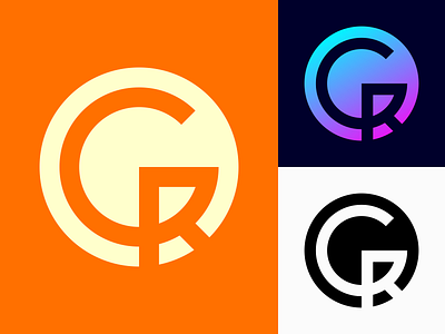 GR LOGO branding design gr graphic design illustration logo logodesign typography vector
