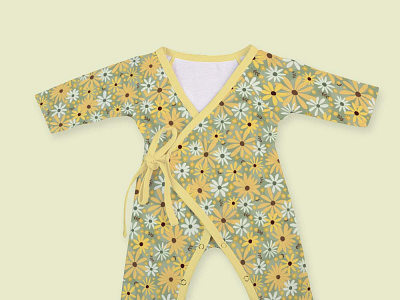 Daisies - Pattern for baby clothing