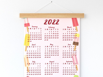 Sticky Note Calendar