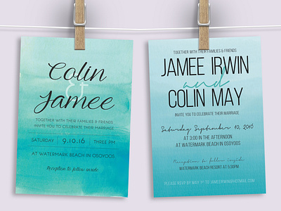 Wedding invites