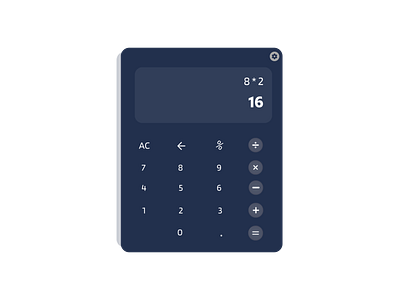 Daily UI #004 - Calculator