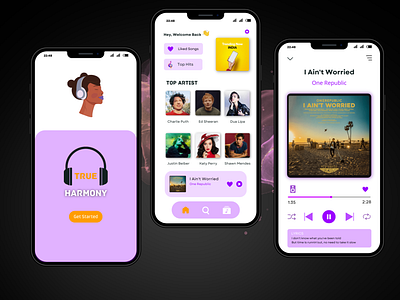 Daily Ui #009 - Music app design