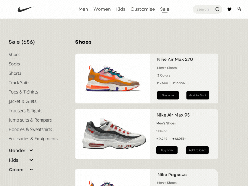 Daily UI #014 - Countdown Page animation canva countdown nike nike airmax nike jordan nike sale sale sale countdown sale design sale page sale page design sale ui salenike salepage saleui shoe shoes brand sports shoes ui