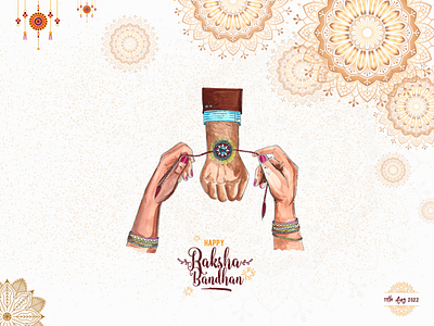 Happy Raksha Bandhan august brother brother sister canva design festival festival season festivals festivals of india festive graphic design rakhi rakhi festival raksha bandhan rakshabandhan sister sisterhood ui