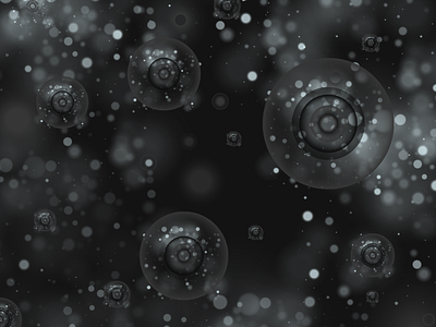 Black and White Bubbles - Wallpapers Central