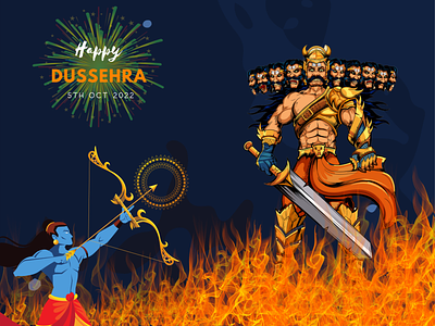 Vijayadashami designs, themes, templates and downloadable graphic elements  on Dribbble