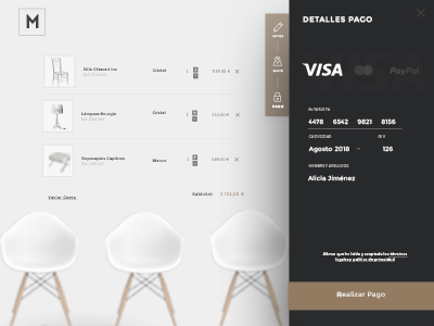 Payment. E-commerce furniture bank ecommerce furniture pay payment price sell store transaction ui ux