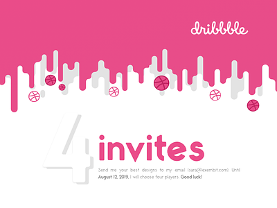 Invite dribbble dribbble dribbble invites invite invite giveaway invites