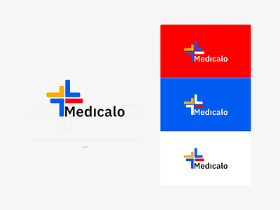 Medicalo app logo brand branding identity logo logo design logodesign logotype medical medical app medical care medical design medical logo