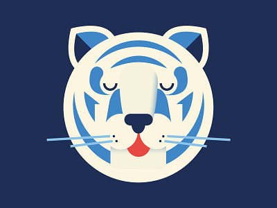 International Animal Rights Day adobe illustrator animal bengala best character design draft drawing dribbble flat illo illustration illustrator palette rights shot tiger vector white