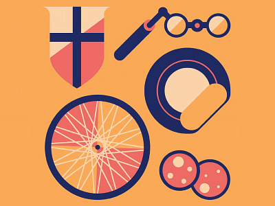 Survival kit Parmesan DOC bicycle cheese design draft dribble graphic icon illustration italy kit shot survival