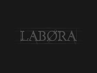 Labora Films design film labora logo movie typography