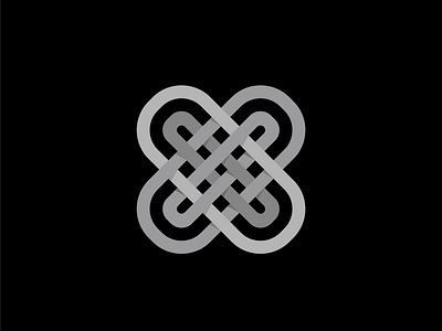 Fabric Monogram brand branding brazil design fabric fabric design fabric pattern factory form geometry grid illustration line logo pattern shape south symbol vector x logo