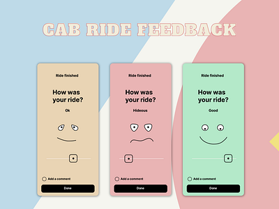 Cab Feedback