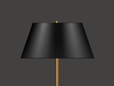 Black Swan dark lamp light wood