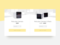 Petcube Website Checkout 