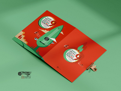 9th Fars Music Ensemble Brochure branding design graphic design illustration logo typography vector