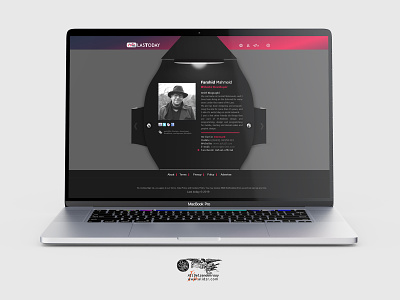 Visual website design & UI app branding design graphic design typography ui ux