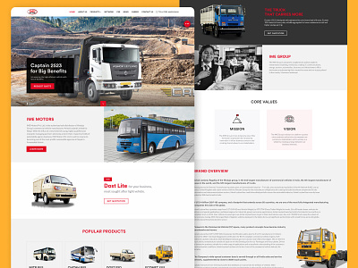 IME Motors design motors nepal ui uiux website website design
