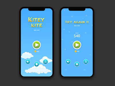 Kitey Kite game design mobile