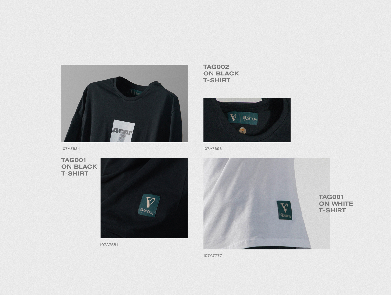 Volition // Tags Design for Fashion Brand by Stanislav Babich on Dribbble