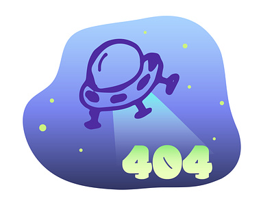 Error 404, spaceship, not found, web page