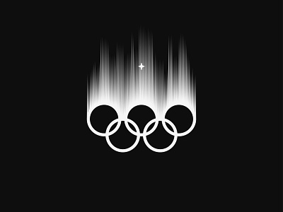 Olympic Logo Challenge: Minnesota aurora borealis design icon logo minimal minnesota north star northern lights olympic olympics polaris