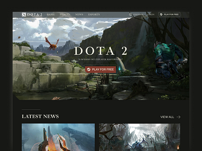 New DOTA site design