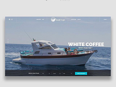 Boat 'n Go webdesign website