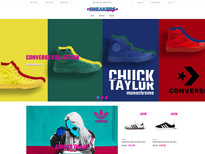 Sneakersgarage ecommerce magento shoes shop