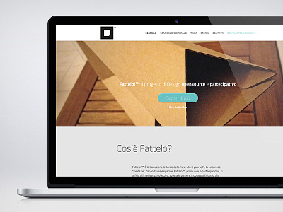 Fattelo! web site. code develop ui user interface web web design