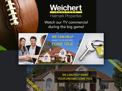 Weichert Facebook Ads Campaign ads design banner banner ads branding facebook ad graphic design