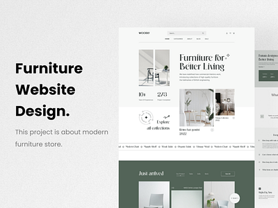 Furniture Website Design