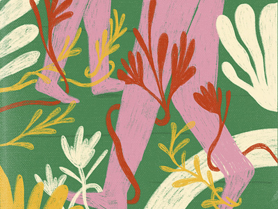 Spring design illustration spring surface