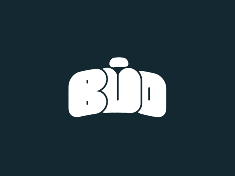 Búo lettering logo