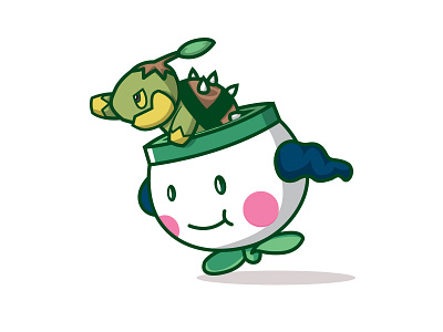 Turtwig/Bowser Jr.