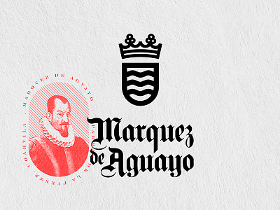 Aguayo 1 art direction branding design label logo wine