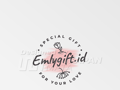 Logo Design Emlygift.id branding desain desaingrafis design graphic design illustration logo vector