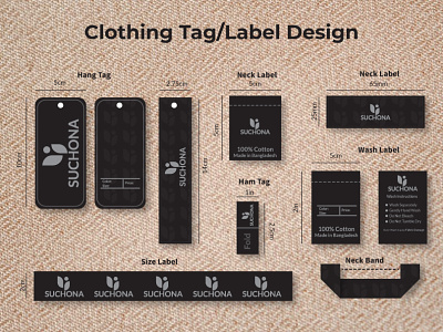 Clothing Hang Tag best design branding clothing creative design design fashion graphic design hangtag illustration label logo ui