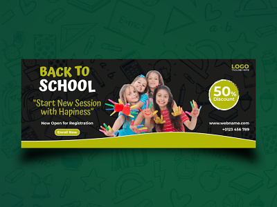 Back To School Facebook Cover back to school back to school 2022 back to school activities back to school ads back to school art back to school back to school back to school background back to school books back to school coloring pages back to school facebook cover back to school fb cover back to school fb cover ad back to school fb cover art back to school fb cover design background back to school badrulgfx branding graphic design
