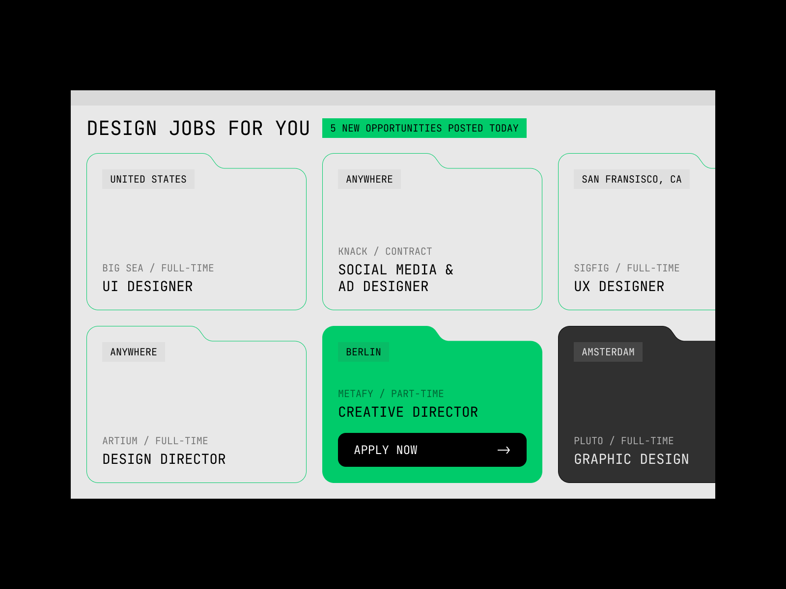 Job Board UI Design by Wahyu Gautama on Dribbble