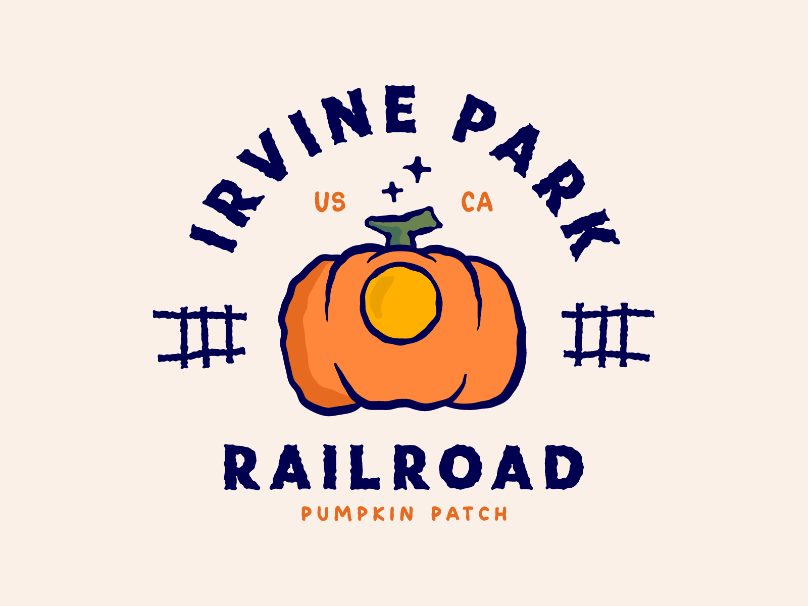 Irvine Park Logo for Pumpkin Patch Event by Wahyu Gautama on Dribbble