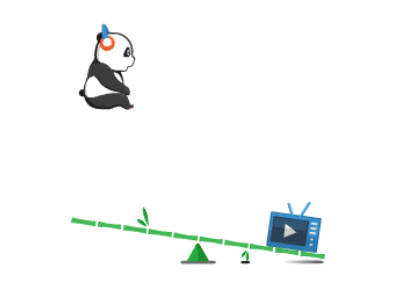 loading animation Seesaw panda demo 1.0 animation， loading， seesaw ，panda