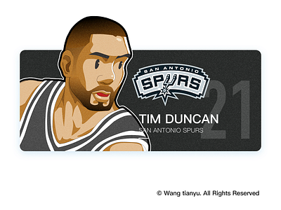 San Antonio Spurs Tim Duncan